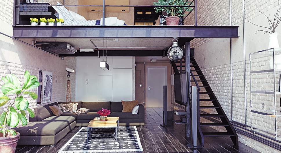 Un aménagement de loft réussi
