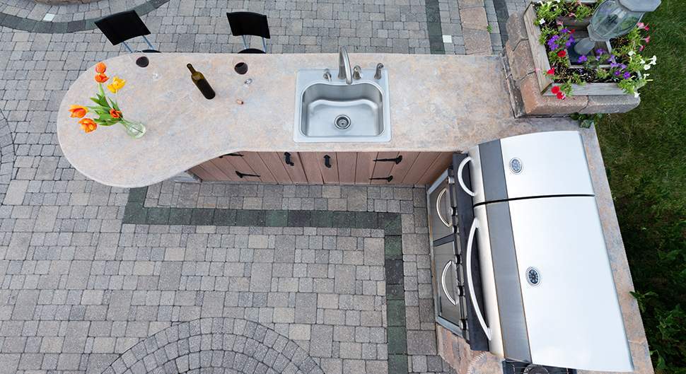 Concevoir une cuisine d’été