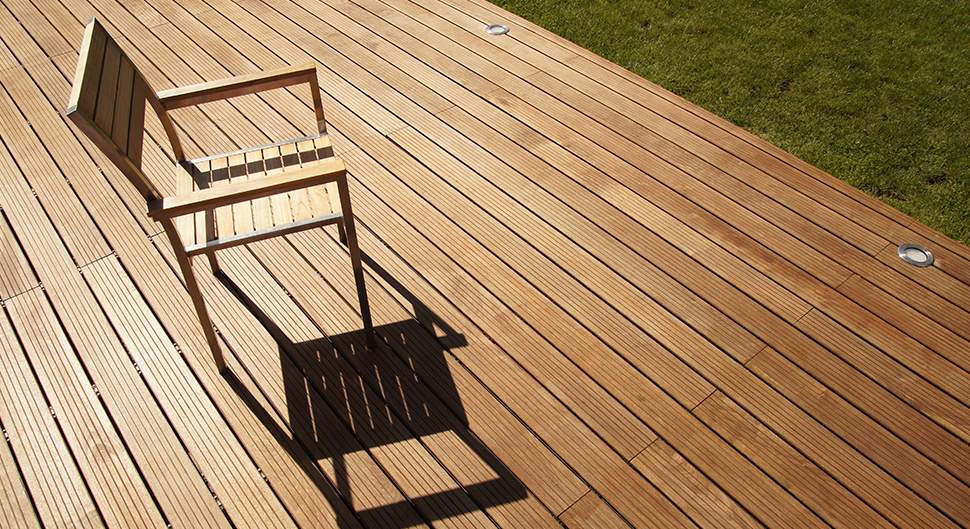 Entretien de la terrasse