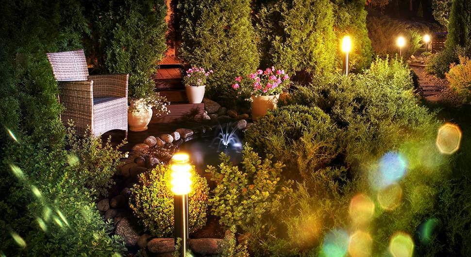 Illuminer un jardin : nos 6 astuces en photos