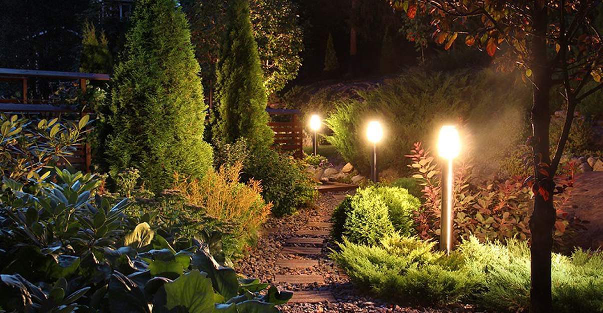 Illuminer un jardin : les potelets