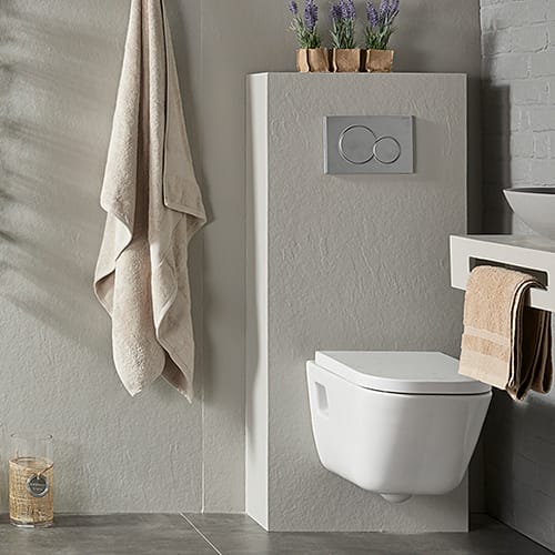 Habillage Bâti de WC