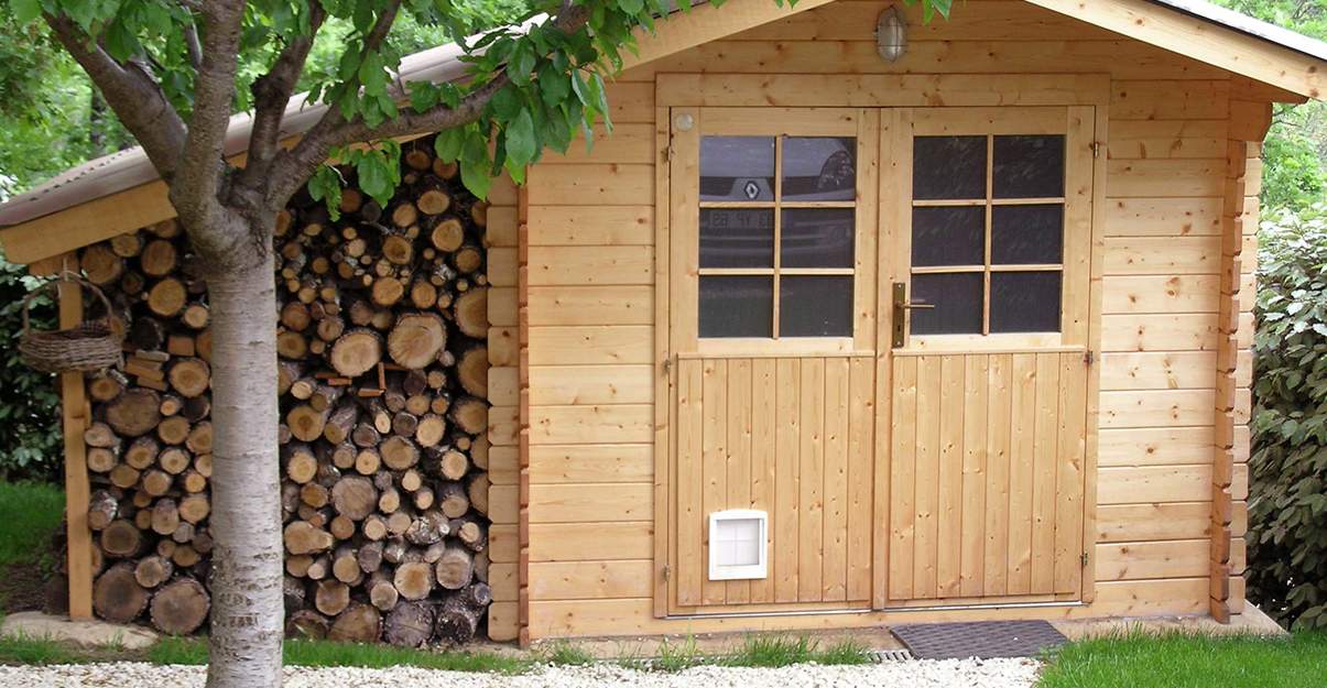 abri de jardin en bois