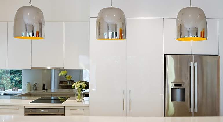 une cuisine couleur blanche