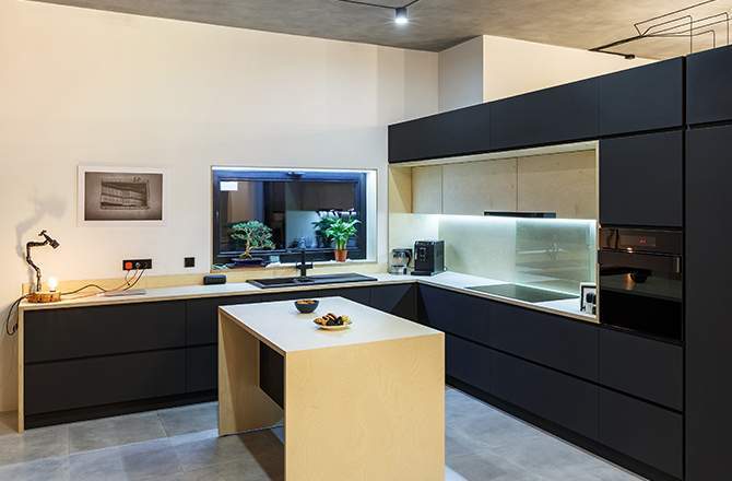 La configuration d’une cuisine loft 