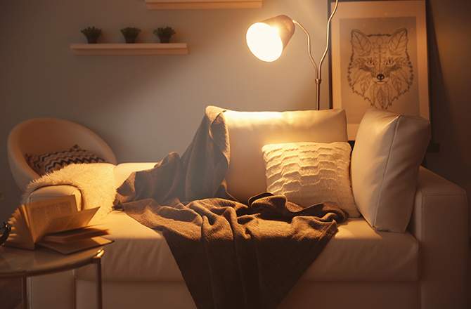 Un coin cosy au salon