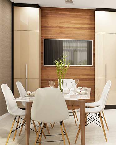 cuisine beige ambiance bois