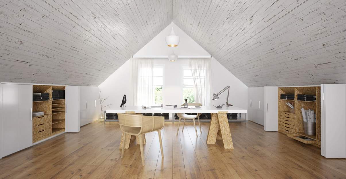 Rangement combles les sous pentes