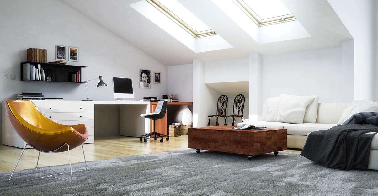 aménager ses combles en salon