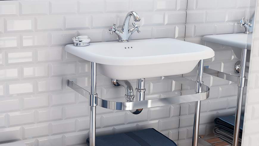 Une salle de bain sous pente