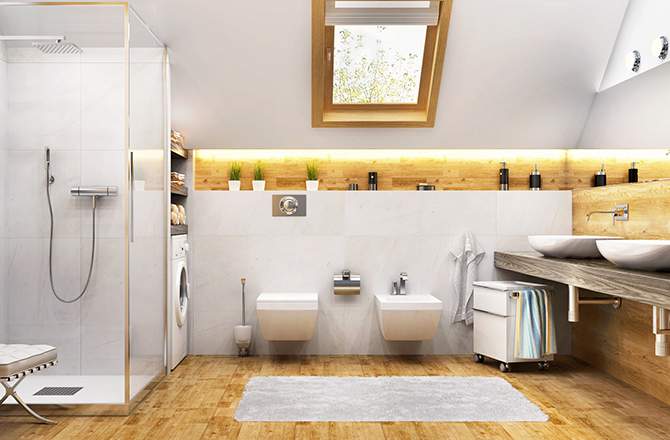 Décoration des combles : scandinave