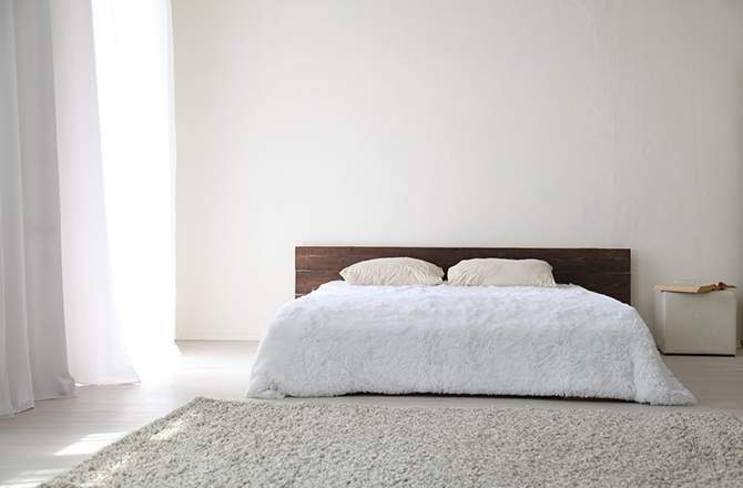  Décoration d’appartement : chambre déco minimaliste