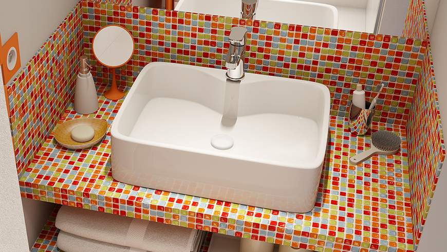 Une salle de bain pour enfant