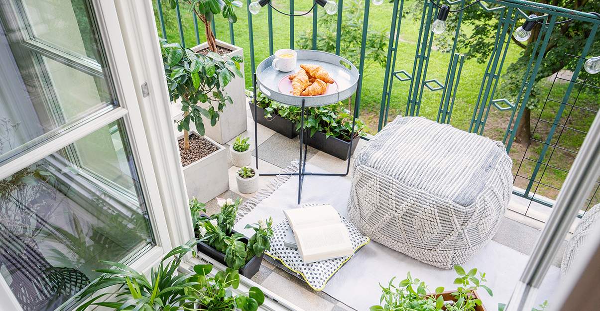 Aménagement d'un balcon : la décoration