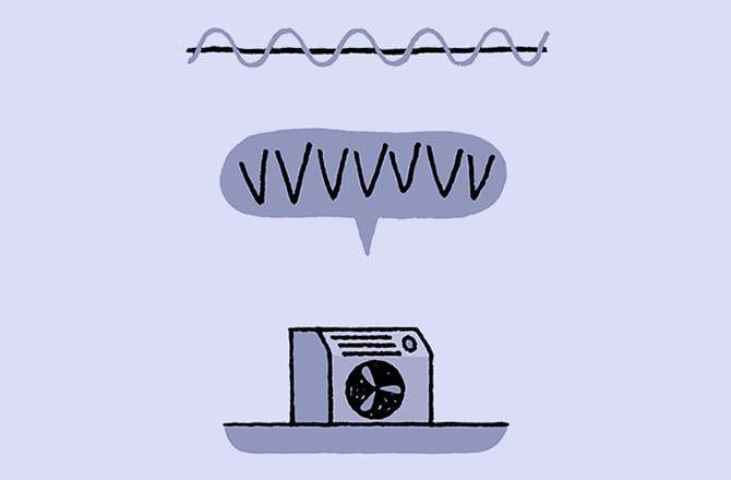 une maison plus calme