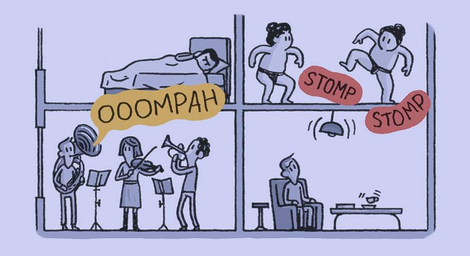 une maison plus calme