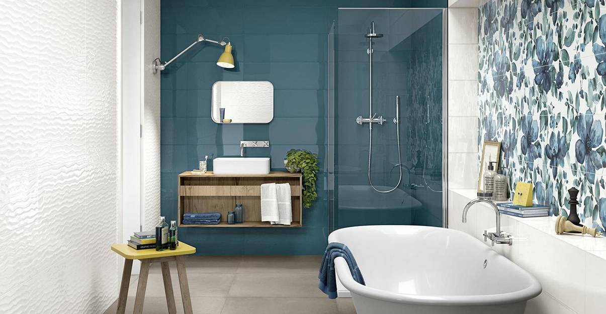 Carrelage salle de bain : les couleurs