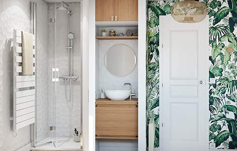 La cloison pivotante, astuce gain de place