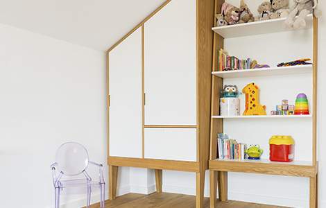 aménager ses combles en salle de jeux : les rangements