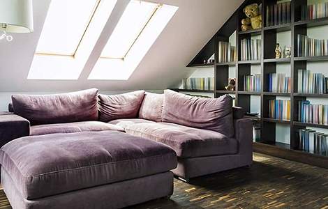 Rangement contre le mur pignon 