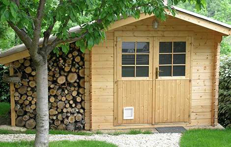 Jardin de rêve :   l'abri de jardin