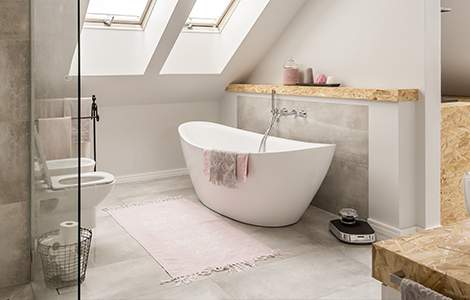 Les combles, un espace idéal pour une salle de bain