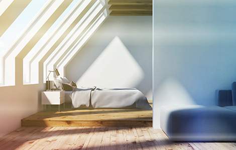 Optimiser la lumière naturelle dans une chambre sous  les combles