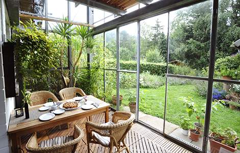 Rénovation maison campagne : la véranda