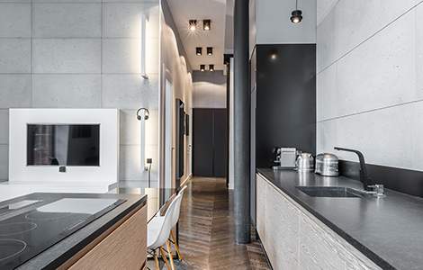 Un éclairage précis pour le plan de travail