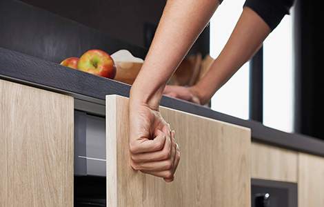 Astuce n°7 : Mobilier sans poignée 