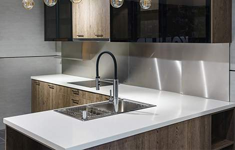 La crédence en inox