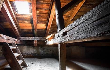 Aménagement de combles : vérifier l’état de la charpente