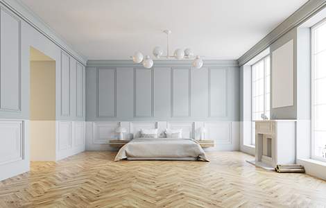 La suspension pour l’éclairage fonctionnel de la chambre