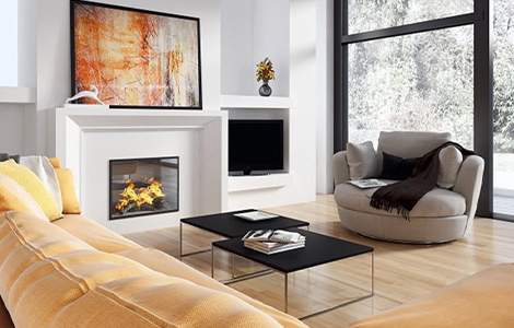 La cheminée, invitée de marque du chalet