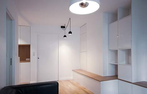 Optimisation d’une entrée et meubles sur mesure