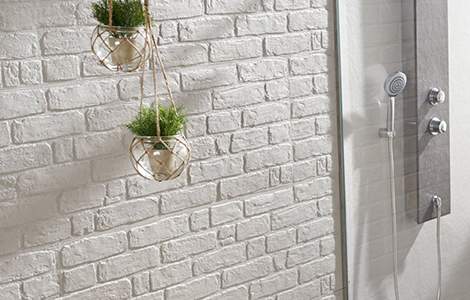 Panneau mural imitation brique