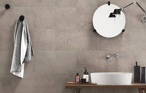 Carrelage salle de bain : le grès cérame 