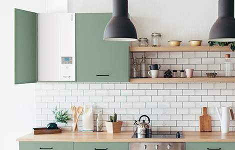 Chaudière murale à condensation, idéale pour les petits espaces