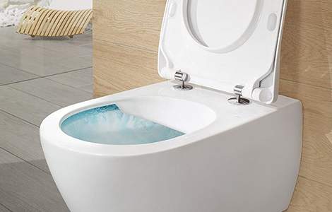 La cuvette « sans bride » facilite l’entretien