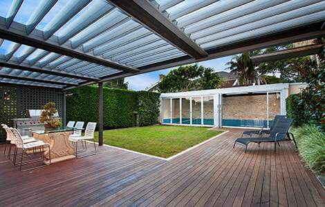 Pergola bioclimatique