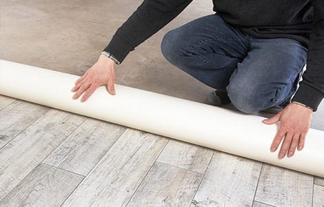 Choisir un sol en PVC : le format rouleau