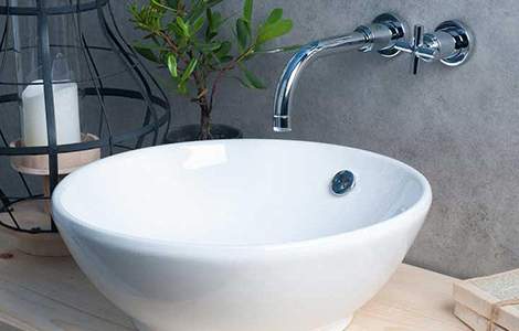 Crédence en vinyle imitation béton