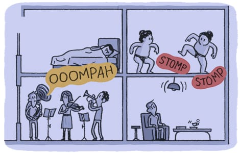 Une maison plus calme 