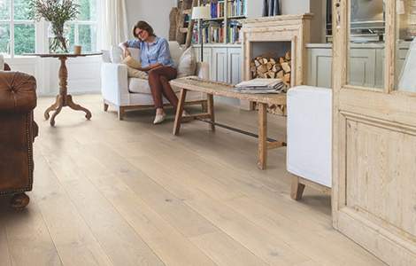 Un beau parquet massif 