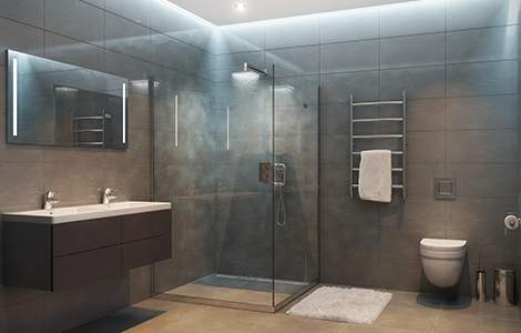 Un éclairage bien pensé pour compenser le manque de fenêtre