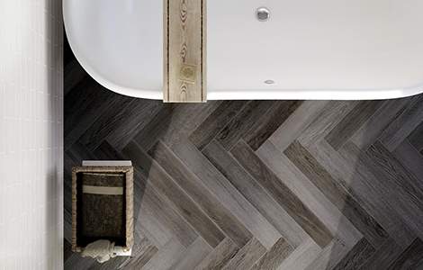 Le bois gris, la touche luxe en plus