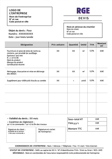 devis