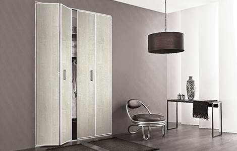 La façade pliante (ou en accordéon) : surfaces de largeur réduite