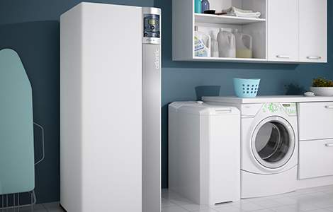 Chaudière à condensation au sol, pour les besoins thermiques importants