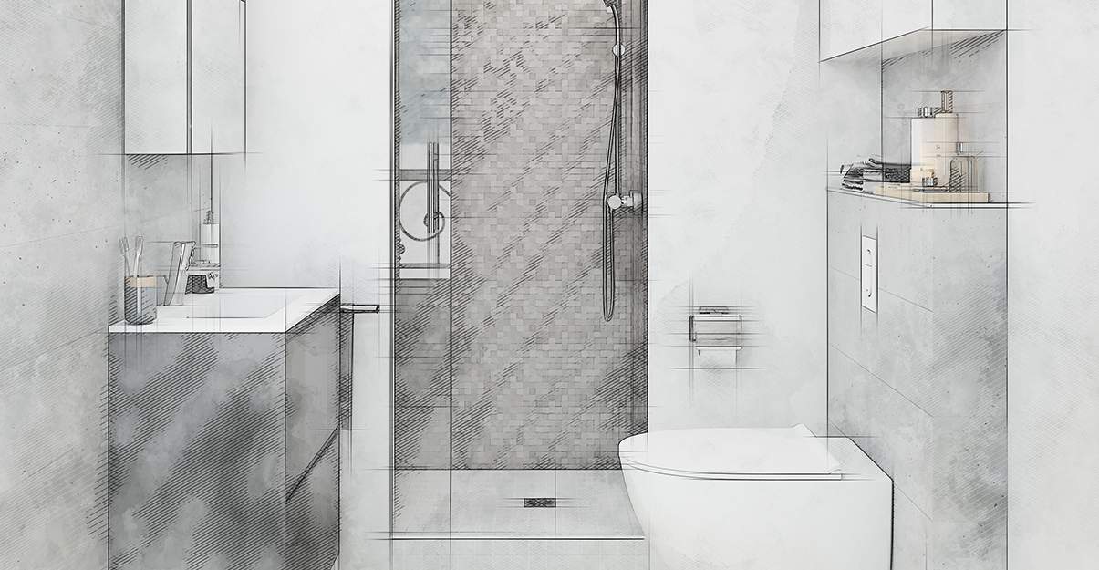 Mini salle de bain, maxi fonctionnalité